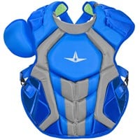 All Star Adult System7 Axis Pro Catcher's Set, Royal/Grey