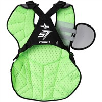 All Star Adult System7 Axis Pro Catcher's Set, Navy/Scarlet