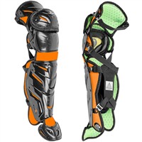 All Star Intermediate System7 Axis Elite Travel Team Catcher's Set, Black/Orange