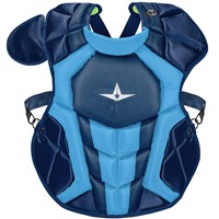 All Star Intermediate System7 Axis Elite Travel Team Catcher's Set, Navy/Blue