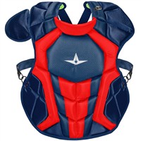 All Star Youth System7 Axis Elite Travel Team Catcher's Set, Navy/Scarlet