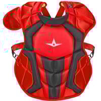 All Star Youth System7 Axis Elite Travel Team Catcher's Set, Scarlet/Black