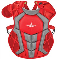 All Star Intermediate System7 Axis Catcher's Set, Scarlet/Grey
