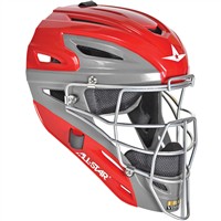 All Star Youth System7 Axis Catcher's Set, Scarlet/Grey