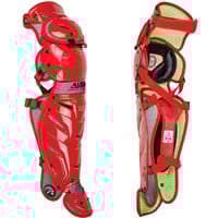 All Star Youth System7 Axis Catcher's Set, Scarlet/Grey