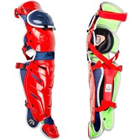 All Star Intermediate System7 Axis USA Pro Catcher's Set, Red/White/Blue