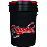 Diamond DOL-A Official League Leather 30-Ball Baseball Bucket, 2-z