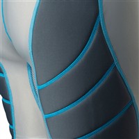 Champro Women's Windmill Compression Fastpitch Softball Sliding Short, Grey