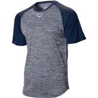 Evoshield Men's Heather Tech Baseball T-Shirt, Navy