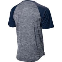 Evoshield Men's Heather Tech Baseball T-Shirt, Navy
