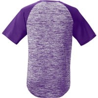 Evoshield Men's Heather Tech Baseball T-Shirt, Purple