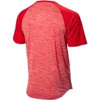 Evoshield Men's Heather Tech Baseball T-Shirt, Scarlet