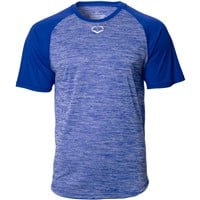 Evoshield Men's Heather Tech Baseball T-Shirt, Royal