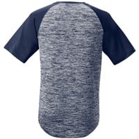 Evoshield Youth Heather Tech Baseball T-Shirt, Navy