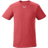 Evoshield Men's Blended Baseball T-Shirt, Scarlet