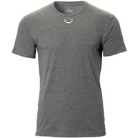 Evoshield Men's Blended Baseball T-Shirt, Charcoal