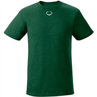 Evoshield Youth Blended Baseball T-Shirt, Dark Green