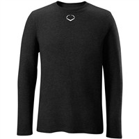 Evoshield Men's Long Sleeve Blended T-Shirt, Black