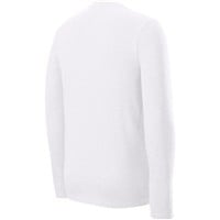 Evoshield Men's Long Sleeve Blended T-Shirt, White