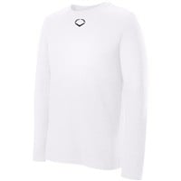 Evoshield Men's Long Sleeve Blended T-Shirt, White