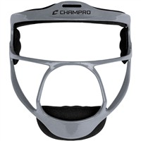 Champro Adult Rampage Softball Fielders Mask, Silver