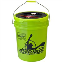 Rawlings RFPBP12SY Fastpitch Softball 12 Bucket, 3-z
