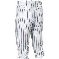 Champro Youth Triple Crown Pinstripe Knicker Baseball Pants, White/Navy