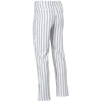 Champro Youth Triple Crown Pinstripe Baseball Pant, White/Navy