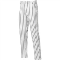 Champro Youth Triple Crown Pinstripe Baseball Pant, White/Black