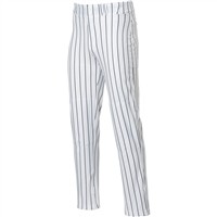 Champro Youth Triple Crown Pinstripe Baseball Pant, White/Navy