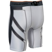 Champro Men's Wind-Up Compression Baseball Sliding Short, White