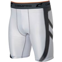 Champro Men's Wind-Up Compression Baseball Sliding Short, White