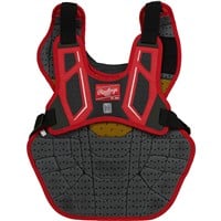 Rawlings Adult Velo 2.0 Catcher's Set, Black/Scarlet