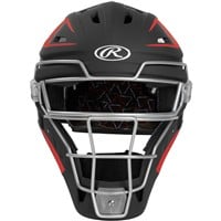 Rawlings Adult Velo 2.0 Catcher's Set, Black/Scarlet