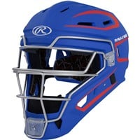 Rawlings Adult Velo 2.0 Catcher's Set, Royal/Scarlet