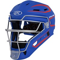 Rawlings Adult Velo 2.0 Catcher's Set, Royal/Scarlet