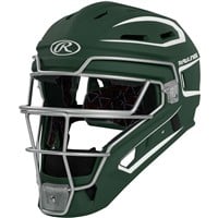 Rawlings Intermediate Velo 2.0 Catcher's Set, Dark Green/White