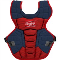 Rawlings Intermediate Velo 2.0 Catcher's Set, Navy/Scarlet