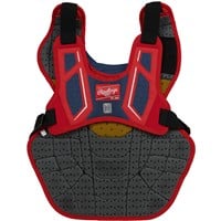 Rawlings Intermediate Velo 2.0 Catcher's Set, Navy/Scarlet