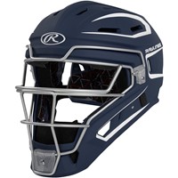 Rawlings Intermediate Velo 2.0 Catcher's Set, Navy/White