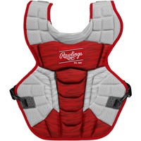 Rawlings Intermediate Velo 2.0 Catcher's Set, Scarlet/White