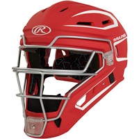 Rawlings Intermediate Velo 2.0 Catcher's Set, Scarlet/White