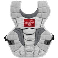 Rawlings Intermediate Velo 2.0 Catcher's Set, White/Silver