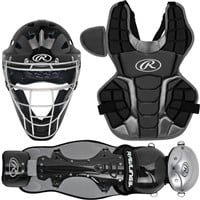 Rawlings Intermediate Renegade 2.0 Catcher's Set, Black