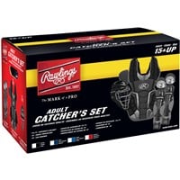 Rawlings Intermediate Renegade 2.0 Catcher's Set, Scarlet