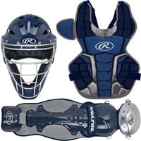 Rawlings Intermediate Renegade 2.0 Catcher's Set, Navy