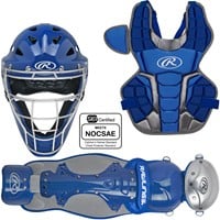 Rawlings Youth Renegade 2.0 Catcher's Set, Royal