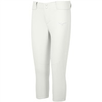 Mizuno Women's Belted Stretch Fastpitch Softball Pant, White