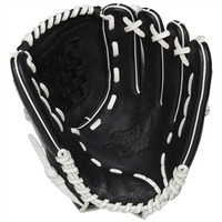 Rawlings Shut Out 12in Fastpitch Softball Glove, Black