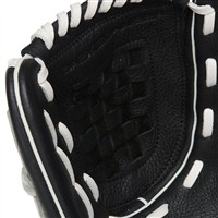 Rawlings Shut Out 12in Fastpitch Softball Glove, Black